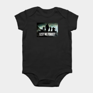 lest we forget - british army - armistice day Baby Bodysuit